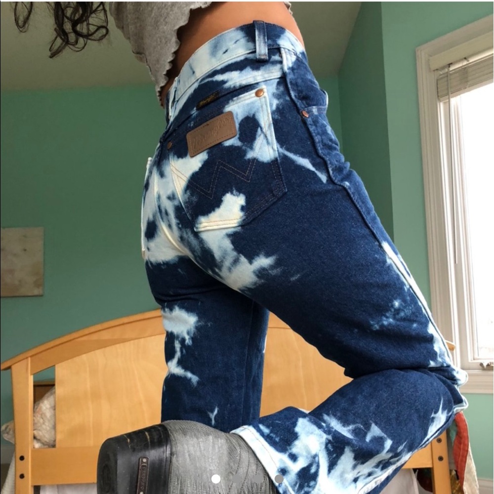 DEAD STOCK Bleach Dyed Wranglers